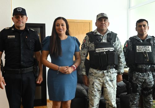 🚨 Sostuve una importante reunión con Seguridad Pública Municipal y elementos de la Guardia Nacional