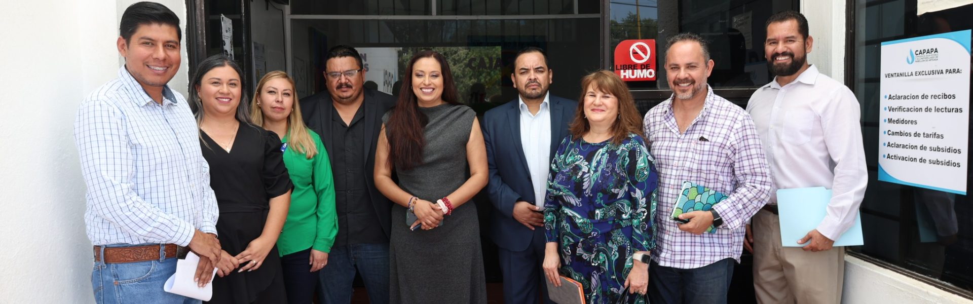 💧 Esta mañana tuvimos el honor de recibir al equipo evaluador del Premio Estatal de Mejora Regulatoria 2025 en las instalaciones de CAPAPA.
