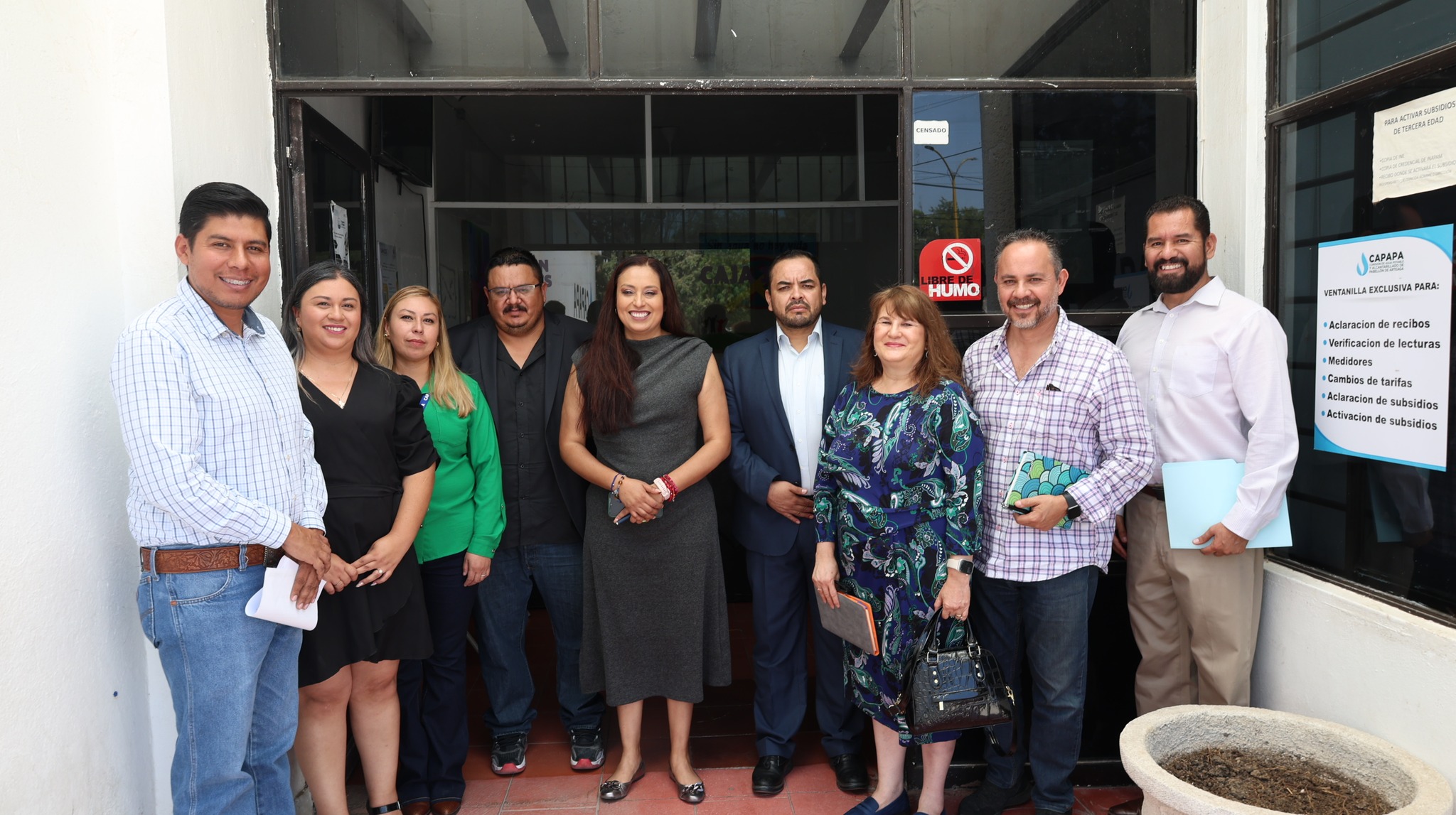 💧 Esta mañana tuvimos el honor de recibir al equipo evaluador del Premio Estatal de Mejora Regulatoria 2025 en las instalaciones de CAPAPA.