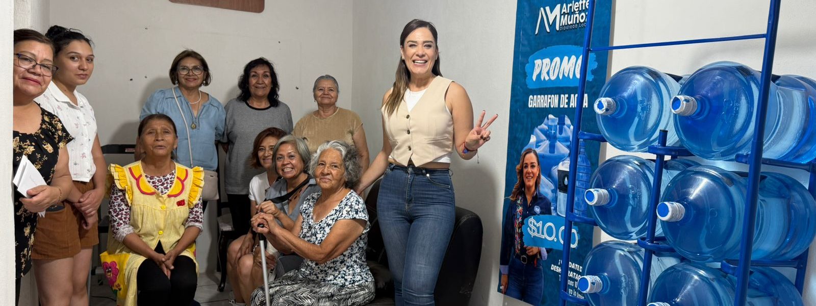 AGUA PURA, VIDA SEGURA: PROGRAMA DE AGUA PURIFICADA DE ARLETTE MUÑOZ A BAJO COSTO