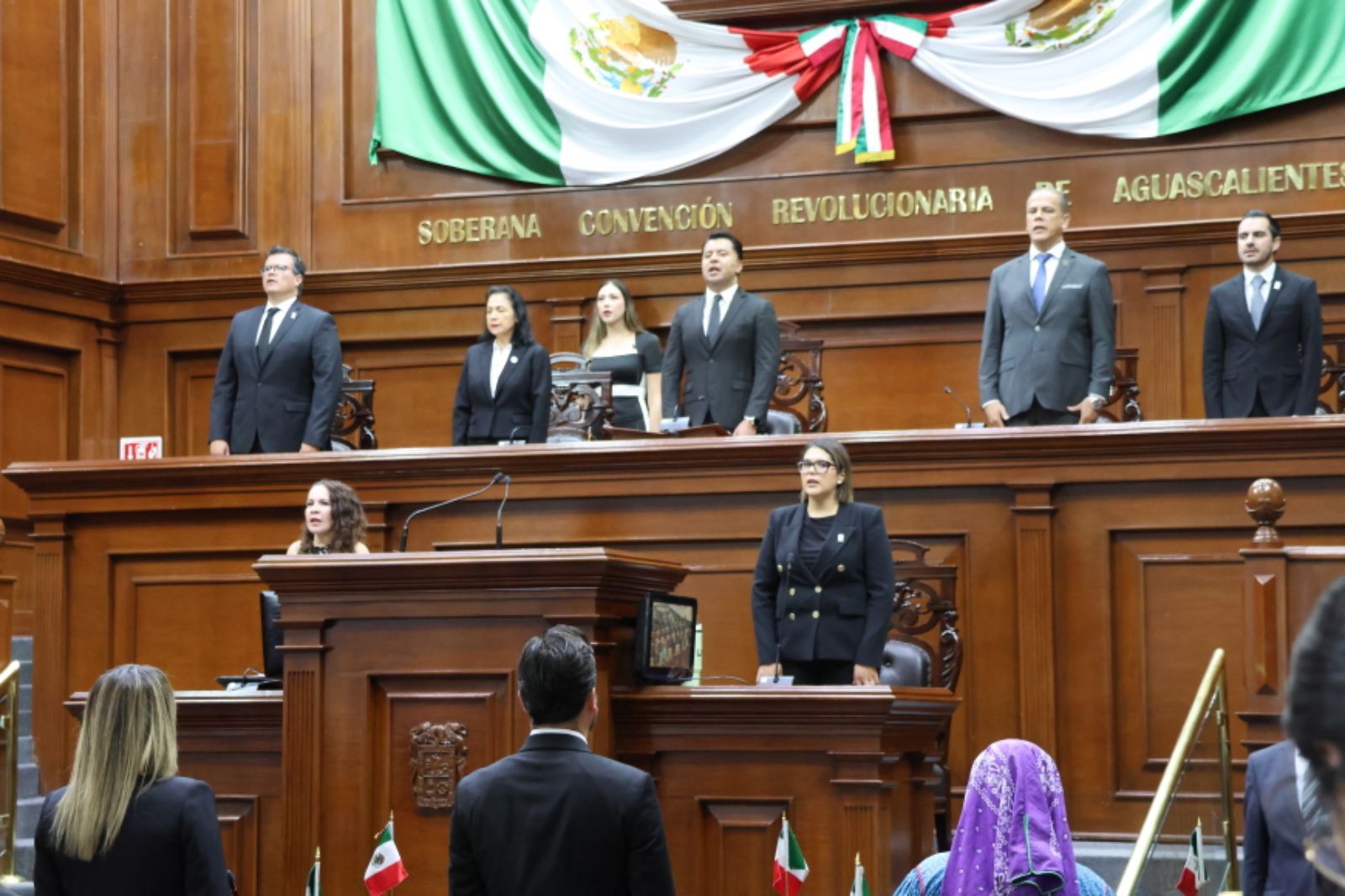 El Fiscal General del Estado, Manuel Alonso García, asistió a la Sesión Solemne de Clausura del Segundo Periodo Ordinario de Sesiones del Congreso del Estado