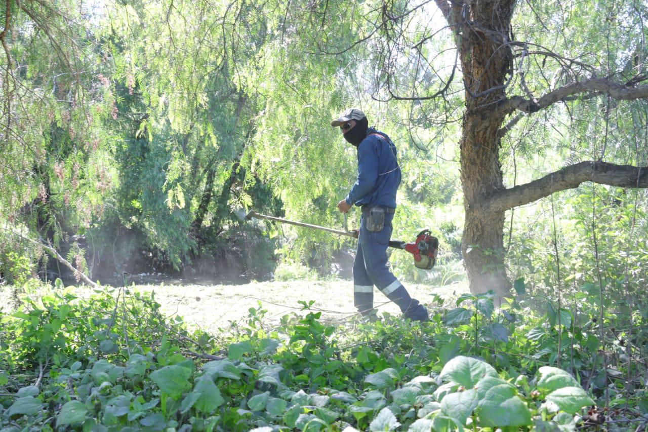 IMPLEMENTA MUNICIPIO MEGAOPERATIVO DE LIMPIEZA PARA MEJORAR EL ENTORNO DEL RÍO SAN PEDRO