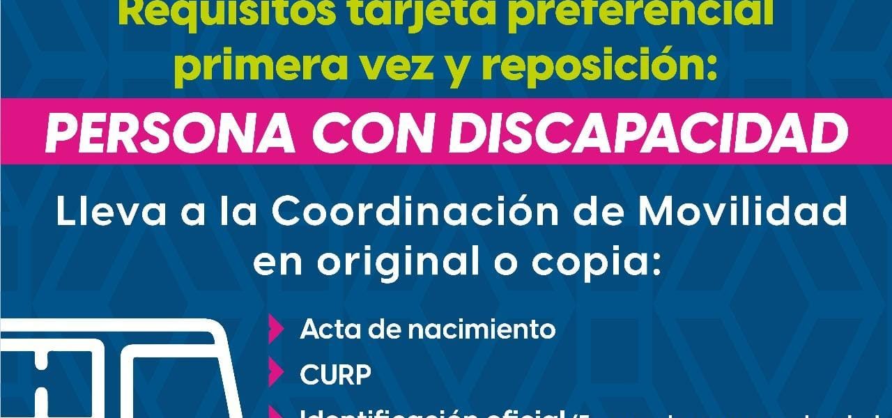 PERSONAS CON DISCAPACIDAD Y ADULTOS MAYORES PODRÁN REACTIVAR DESCUENTOS DEL 50 POR CIENTO  EN SU TARJETA YOVOY DURANTE EL MES DE JUNIO