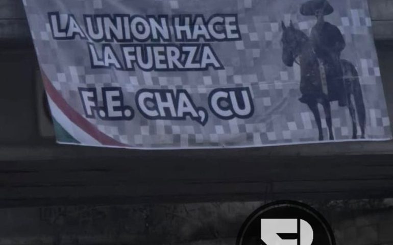 ¡Aguascalientes despierta con narcomantas del CJNG en escuelas y puentes!