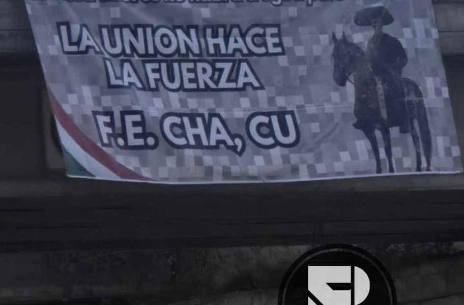 ¡Aguascalientes despierta con narcomantas del CJNG en escuelas y puentes!