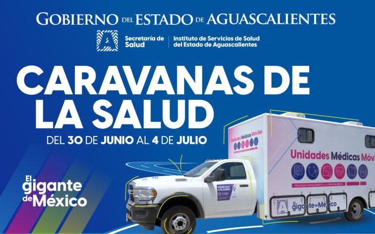 ¡Las Caravanas de la Salud estarán en tu comunidad! 🚐💉