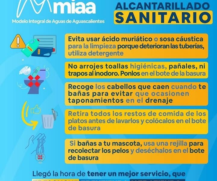Te recordamos que en esta época de lluvias es especialmente importante no arrojar basura a las alcantarillas, ya que ésta puede obstruir las tuberías y drenajes, impidiendo el flujo adecuado del agua y causando desbordamientos.