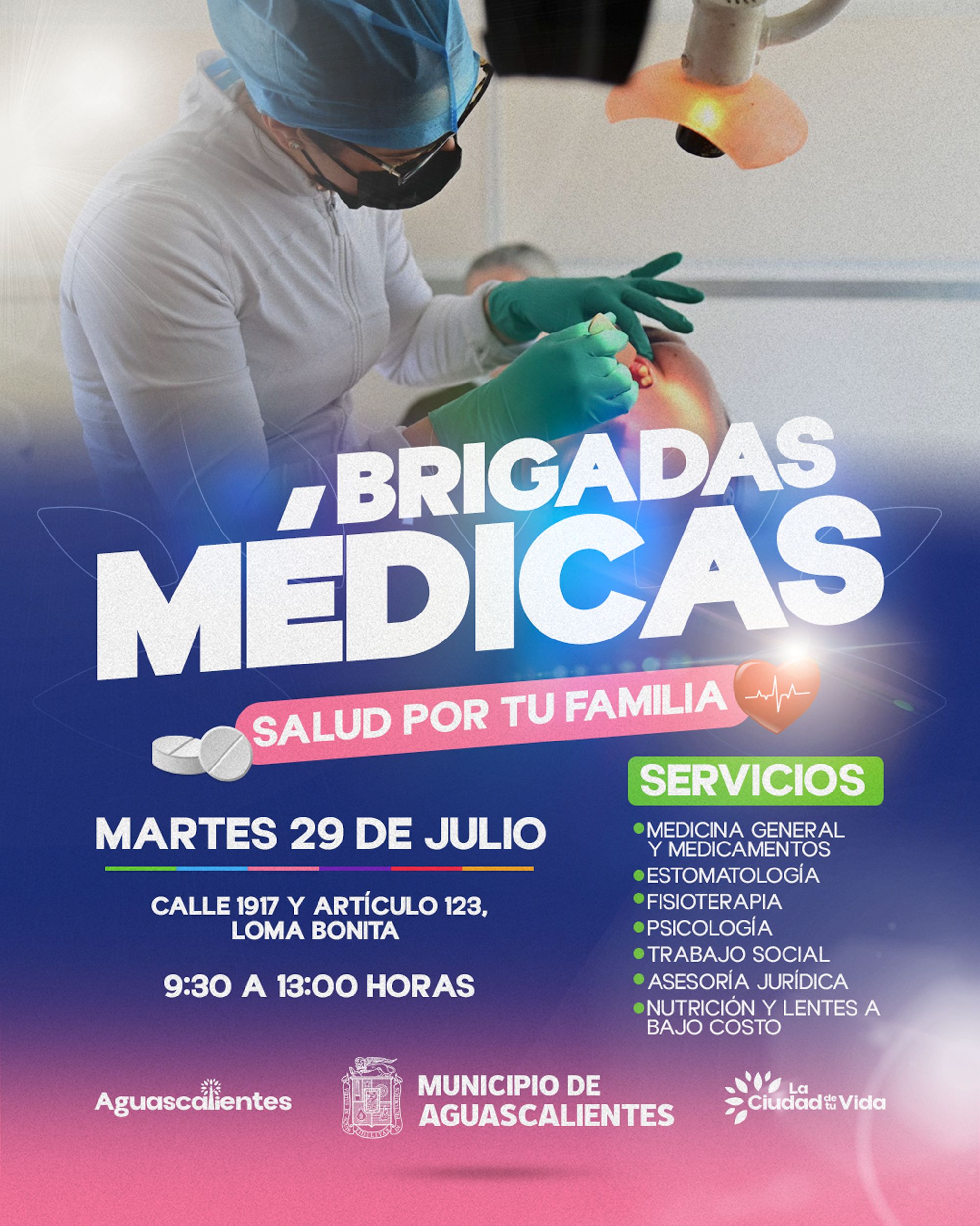 INVITA DIF A  BRIGADA MÉDICA GRATUITA EN EL FRACCIONAMIENTO LOMA BONITA
