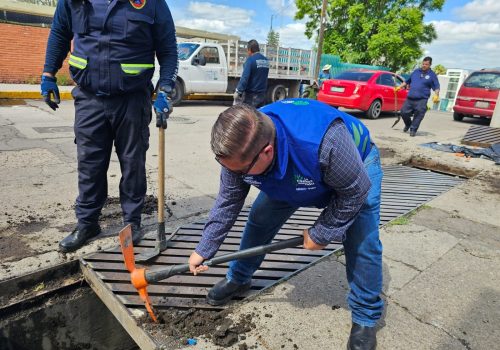 MANTIENE MUNICIPIO ACCIONES DE PREVENCIÓN DE RIESGOS POR TEMPORADA DE LLUVIAS