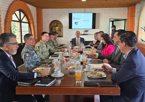 GOBIERNO DEL ESTADO REFUERZA ESTRATEGIA DE SEGURIDAD MEDIANTE TRABAJO COORDINADO CON FUERZAS FEDERALES
