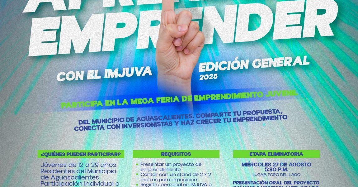 LANZA IMJUVA LA CONVOCATORIA “APRENDE A EMPRENDER”