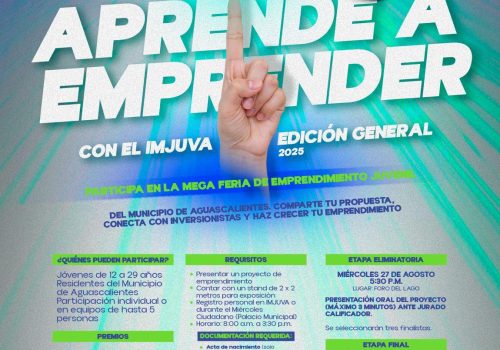 LANZA IMJUVA LA CONVOCATORIA “APRENDE A EMPRENDER”