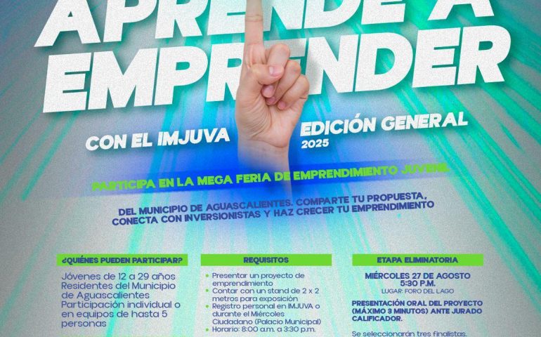 LANZA IMJUVA LA CONVOCATORIA “APRENDE A EMPRENDER”