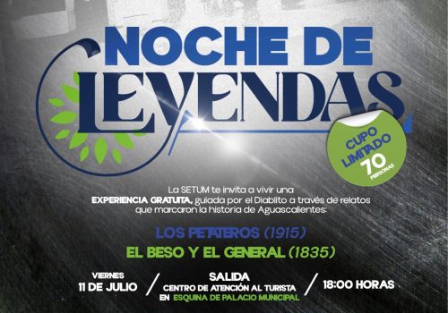 INVITA MUNICIPIO AL RECORRIDO HISTÓRICO “NOCHE DE LEYENDAS”