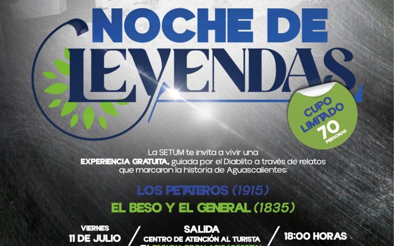 INVITA MUNICIPIO AL RECORRIDO HISTÓRICO “NOCHE DE LEYENDAS”