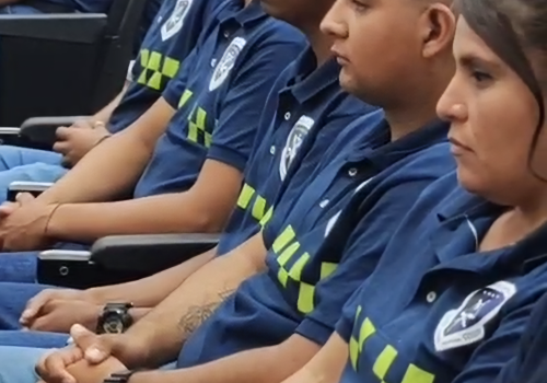 En el municipio de Jesús María se llevó a cabo la graduación de la cuarta generación de la Guardia Civil Municipal, conformada por 26 nuevos elementos, la cifra más alta registrada desde la creación de esta corporación única en su tipo en el Estado.