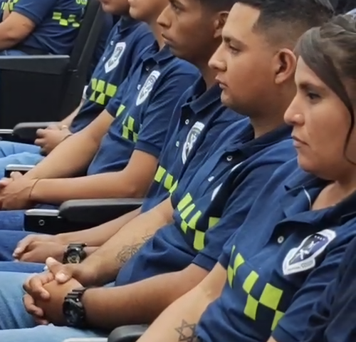 En el municipio de Jesús María se llevó a cabo la graduación de la cuarta generación de la Guardia Civil Municipal, conformada por 26 nuevos elementos, la cifra más alta registrada desde la creación de esta corporación única en su tipo en el Estado.