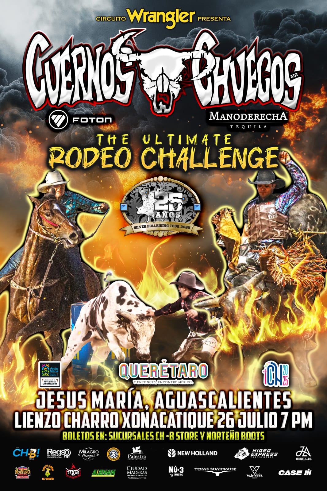 ¡Prepárate para una noche llena de adrenalina y emoción! 🤠🔥