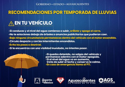 TE COMPARTIMOS LAS SIGUIENTES RECOMENDACIONES PARA ESTA TEMPORADA DE LLUVIAS 🌧️ ⚡️