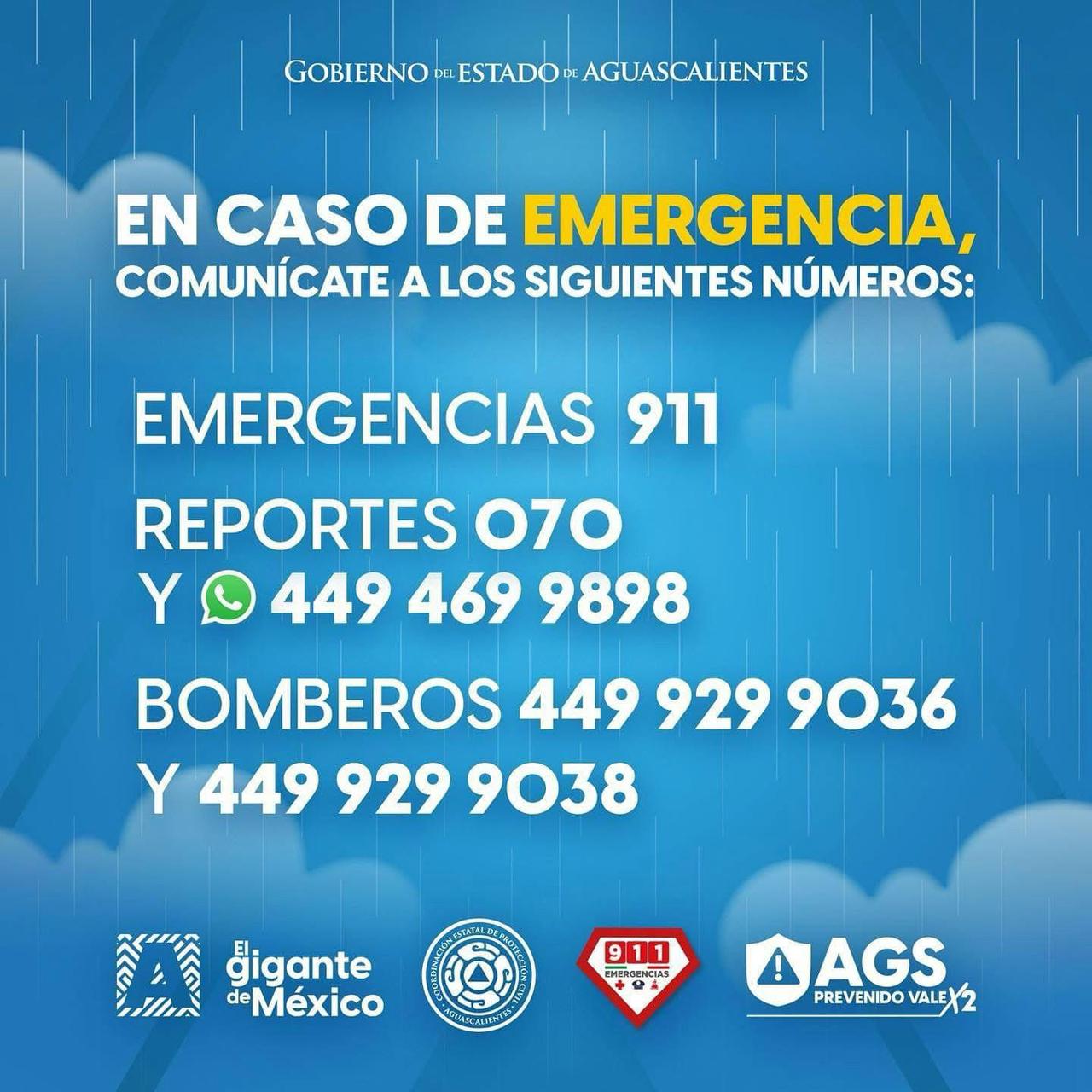 ⚠️TE COMPARTO LOS SIGUIENTES NÚMEROS DE EMERGENCIA ⚠️