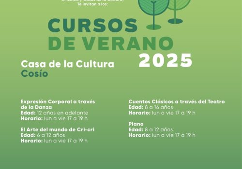 INSCRÍBETE A LOS CURSOS DE VERANO DEL INSTITUTO CULTURAL DE AGUASCALIENTES, HAY OPCIONES PARA TODAS LAS EDADES