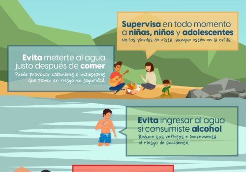 🔹Si piensas visitar la presas este fin de semana, te compartimos las siguientes recomendaciones.
