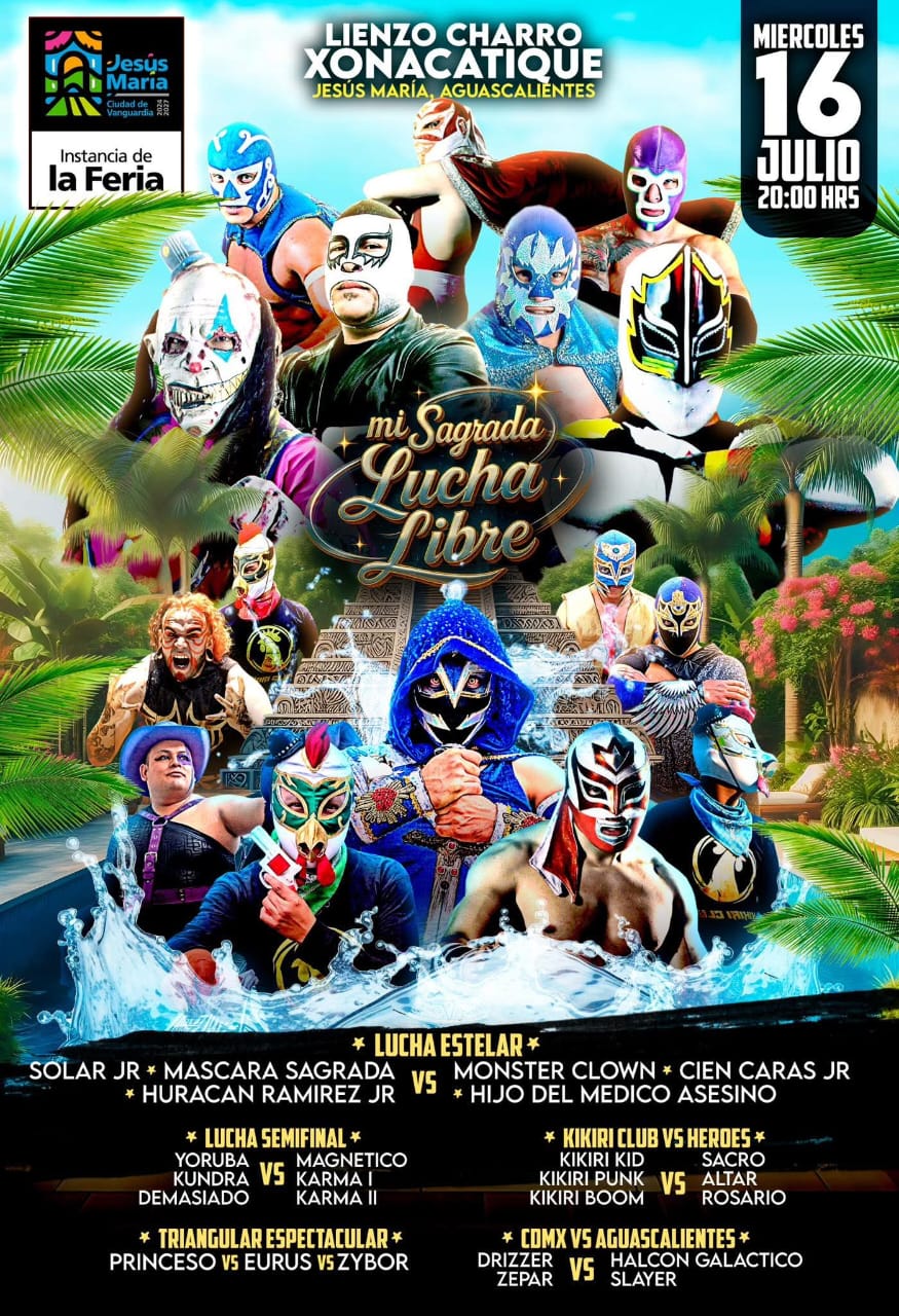 Lucharáaaaaaan a 2 de 3 caídas sin límite de tiempo. 💪