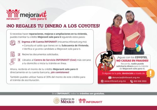 INFONAVIT TE PRESTA HASTA 163 MIL PESOS PARA MEJORAR TU CASA
