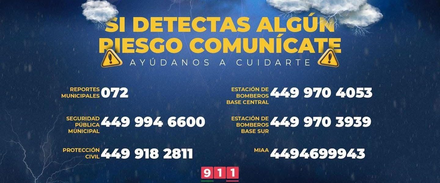 🌧️ Recuerda que es importante mantenernos alerta. Si detectas algún riesgo en la vía pública, ¡repórtalo de inmediato! ⚠️
