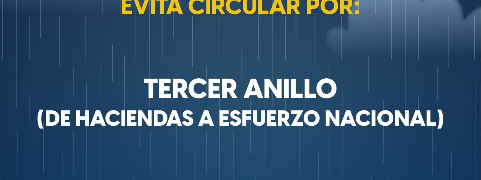 ⚠️ AVISO VIAL ⚠️