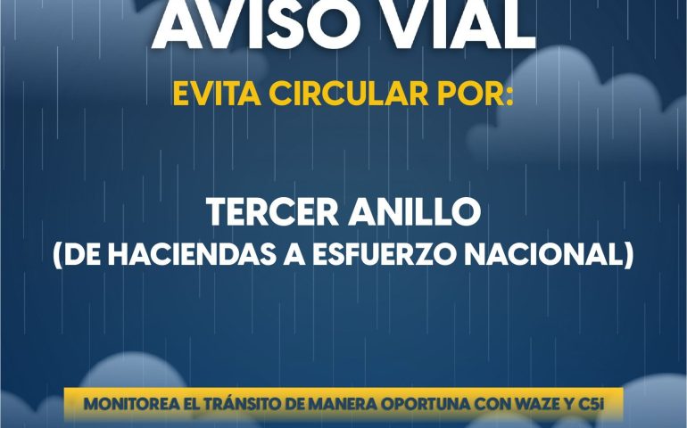 ⚠️ AVISO VIAL ⚠️