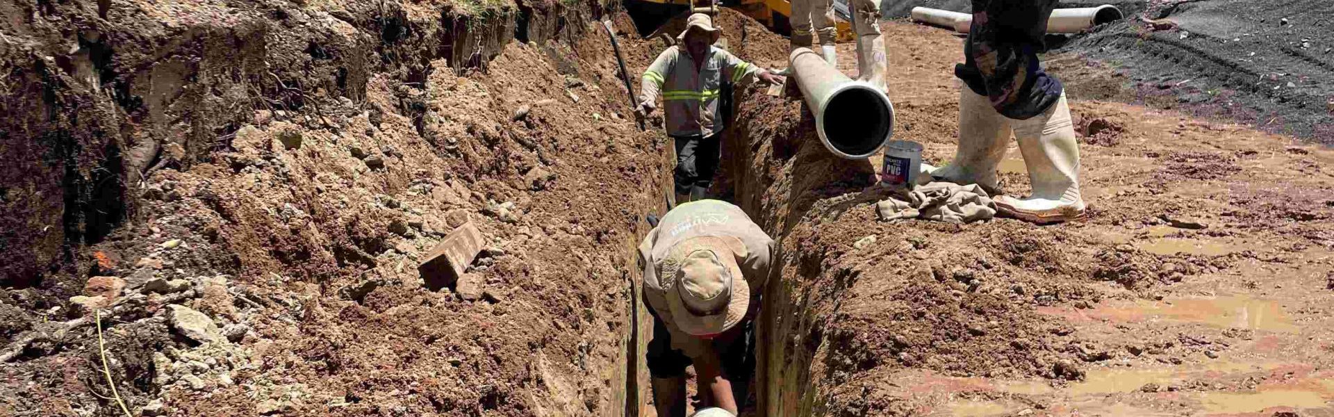 MIAA REHABILITA LÍNEA DE AGUA POTABLE PARA MEJORAR EL ABASTECIMIENTO EN CIUDAD INDUSTRIAL