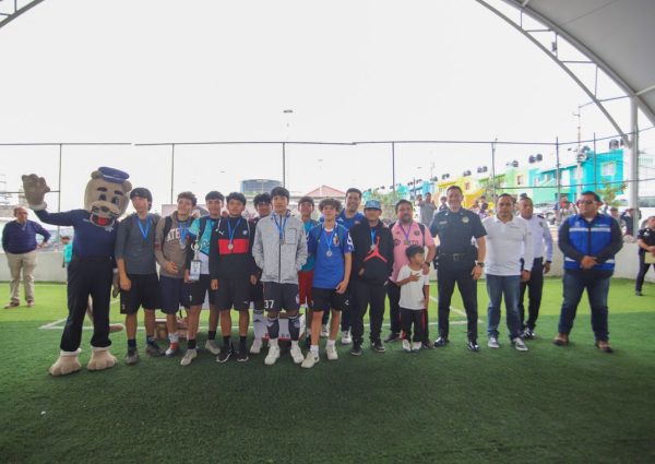 CLAUSURA LEO MONTAÑEZ PRIMER TORNEO FÚTBOL 7 “MÁS RETAS MENOS RIÑAS” EN PARQUE CULTURA YUMANA