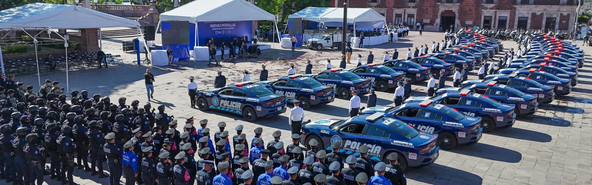 CON MÁS PATRULLAS SE FORTALECE LA SEGURIDAD DE LAS FAMILIAS DE AGUASCALIENTES
