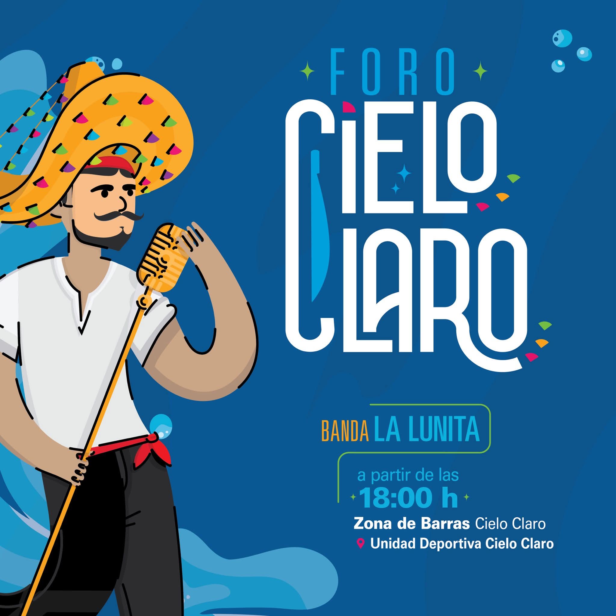 Estás son las actividades para este lunes 28 en la feria de los Chicahuales 🎶👇🏽