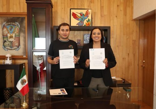 🤝 Lucero Espinoza firmó un convenio de colaboración con la Fundación Huerta, una organización que comparte su visión de impulsar acciones sociales, educativas y comunitarias en beneficio de quienes más lo necesitan.