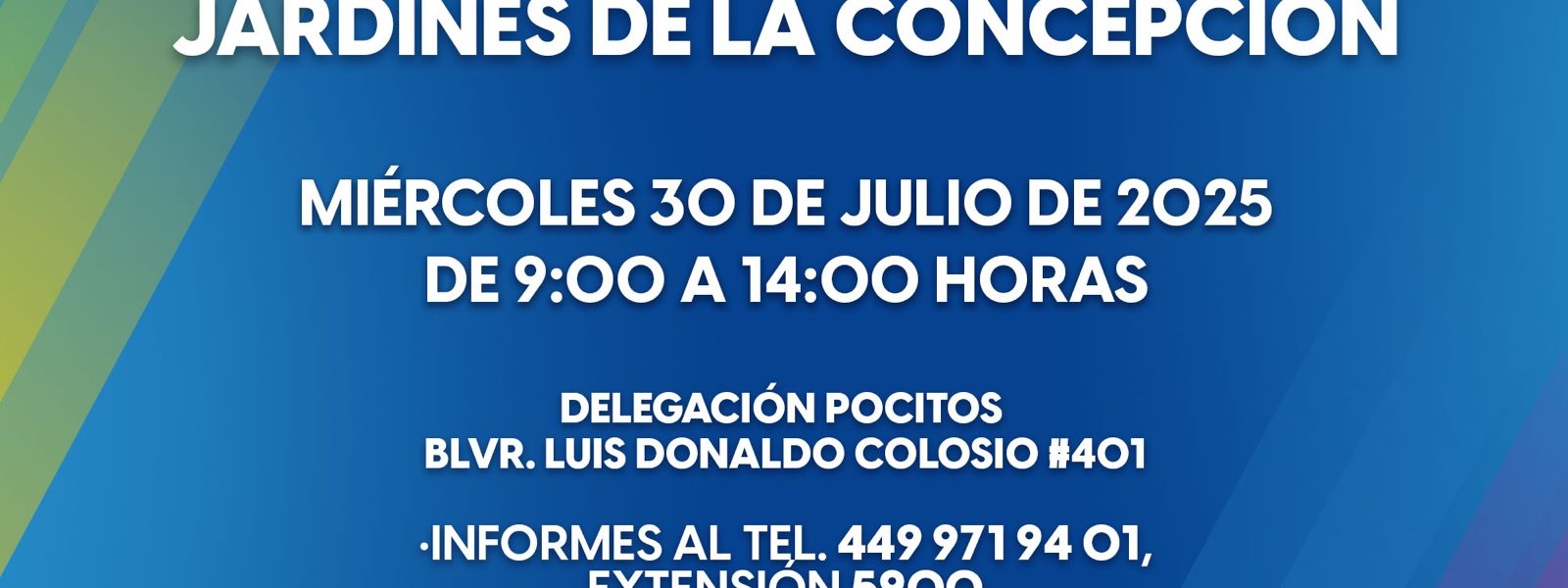 Este miércoles 30 de julio, te esperamos en la Brigada de Empleo que estará en Jardines de la Concepción.