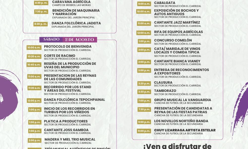 🍇 FESTIVAL DE LA UVA EN COSÍO 🍇