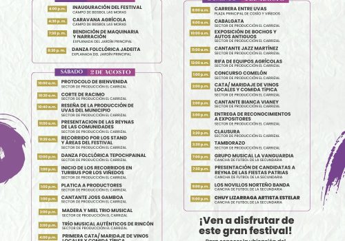 🍇 FESTIVAL DE LA UVA EN COSÍO 🍇
