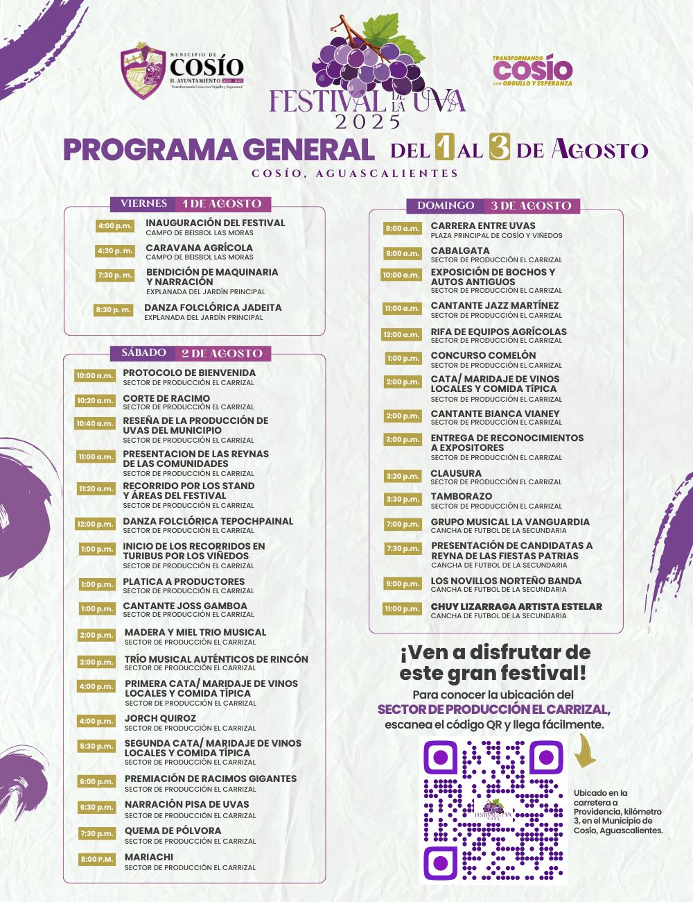🍇 FESTIVAL DE LA UVA EN COSÍO 🍇