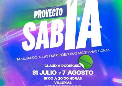 INVITA INSTITUTO DE CONVIVENCIA LÍNEA VERDE A TALLER DE INTELIGENCIA ARTIFICIAL PARA MUJERES EMPRENDEDORAS
