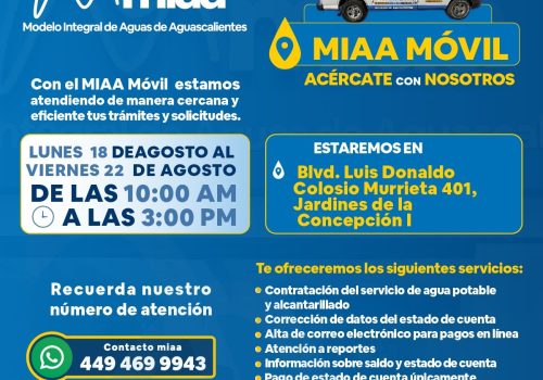 💧📢 Atención vecinos del fracc. Jardínes de la Concepción