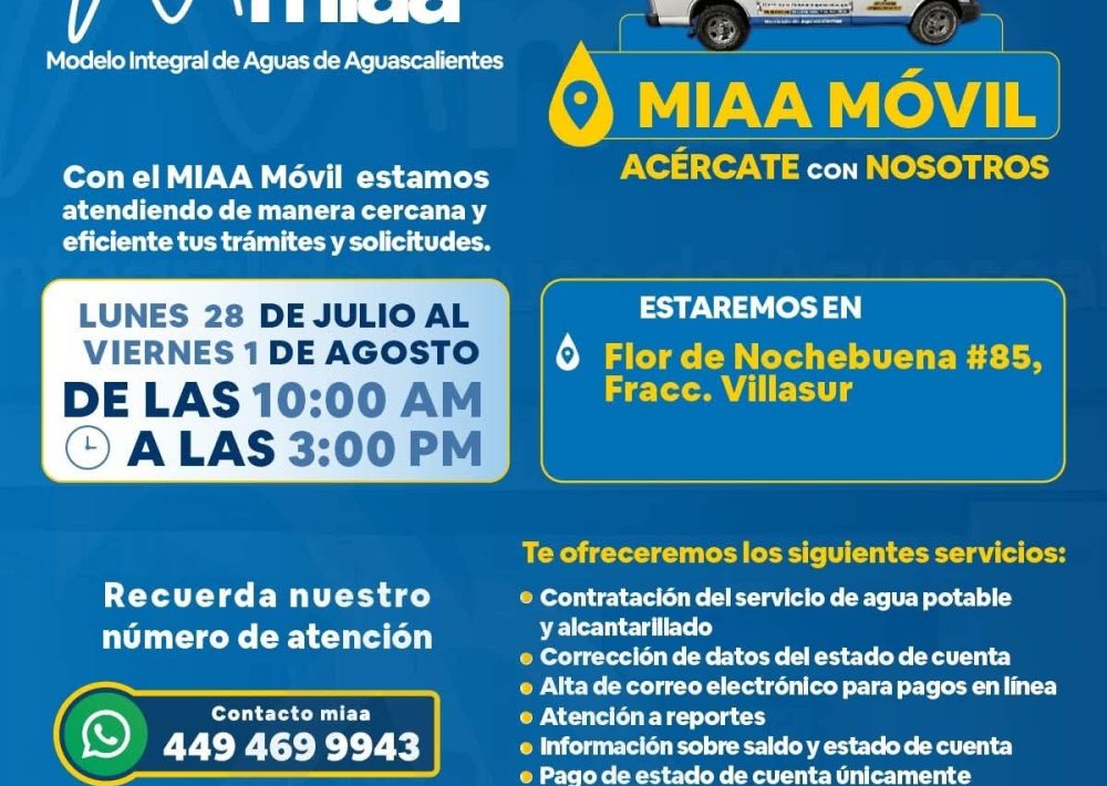 💧📢 Atención vecinos del fracc. Villasur 