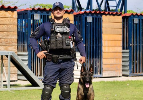 GRUPO ESPECIAL CANINO DE LA SECRETARÍA DE SEGURIDAD PÚBLICA DEL ESTADO DE AGUASCALIENTES RECIBE ENTRENAMIENTO INTERNACIONAL
