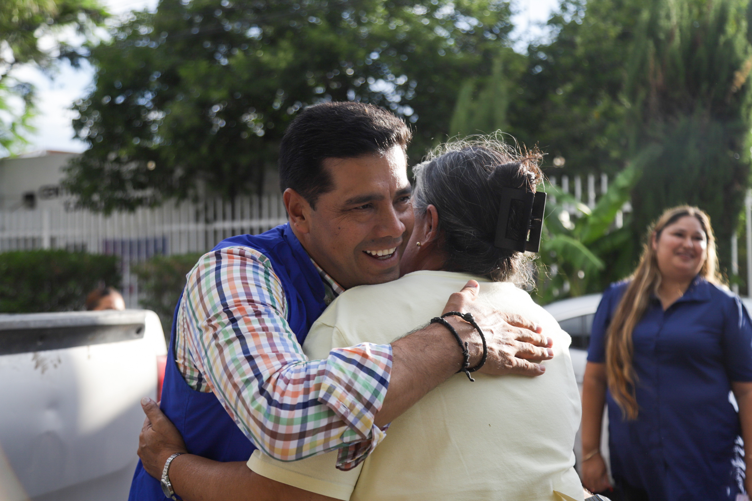 VISITA LEO MONTAÑEZ COMUNIDAD DE CAÑADA HONDA