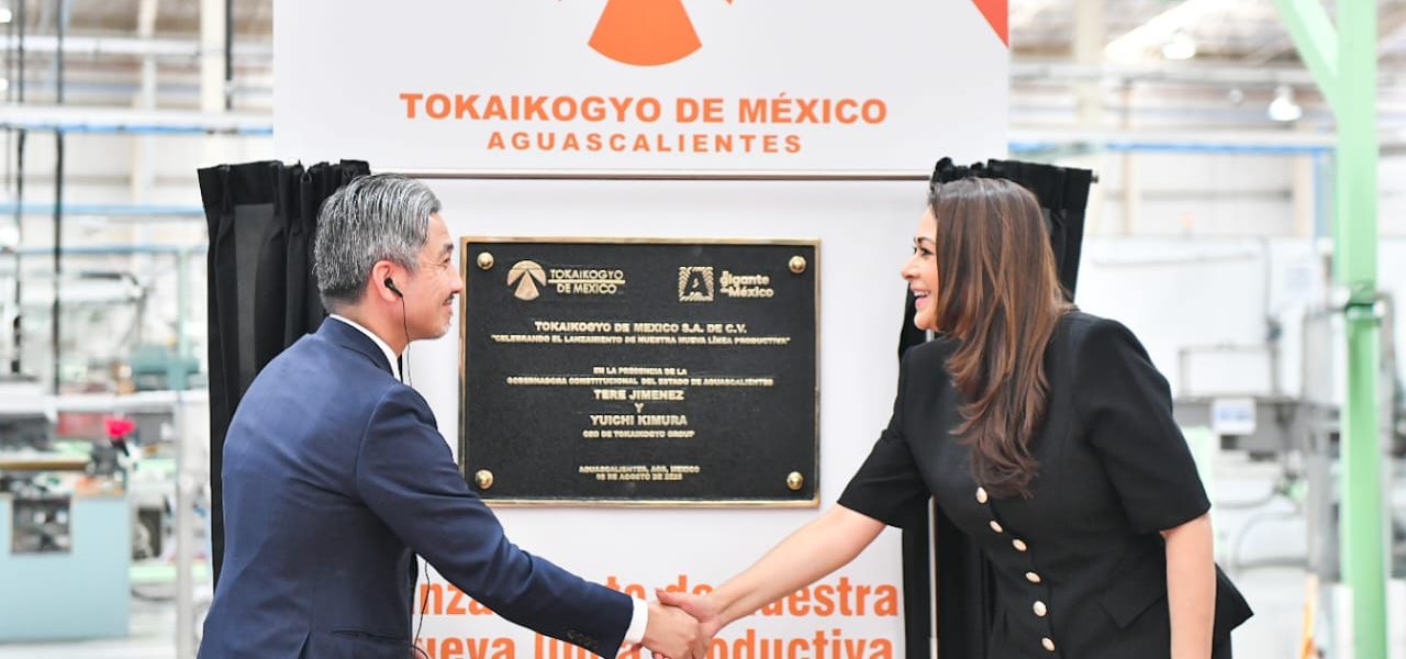 AGUASCALIENTES REAFIRMA SU POSICIÓN COMO GIGANTE AUTOMOTRIZ CON INVERSIÓN DE 100 MILLONES DE PESOS DE LA EMPRESA TOKAIKOGYO