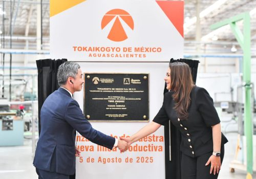 AGUASCALIENTES REAFIRMA SU POSICIÓN COMO GIGANTE AUTOMOTRIZ CON INVERSIÓN DE 100 MILLONES DE PESOS DE LA EMPRESA TOKAIKOGYO