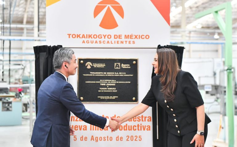 AGUASCALIENTES REAFIRMA SU POSICIÓN COMO GIGANTE AUTOMOTRIZ CON INVERSIÓN DE 100 MILLONES DE PESOS DE LA EMPRESA TOKAIKOGYO