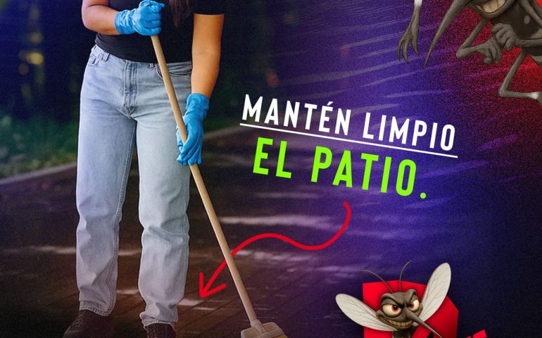 Desde casa podemos hacer la diferencia y prevenir el dengue.