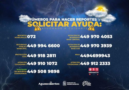 🌧 ¡Toma precauciones ante la lluvia! ⚠️